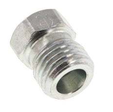 6S Bouchon de fermeture en acier zingué pour tubes 630 Bar DIN 2353 [2 Pièces].