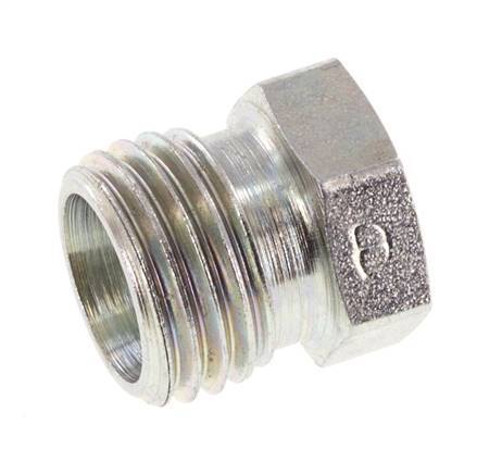 8L Zinc plated Steel Closing Plug for Tubes 315 Bar DIN 2353 [2 Pieces]