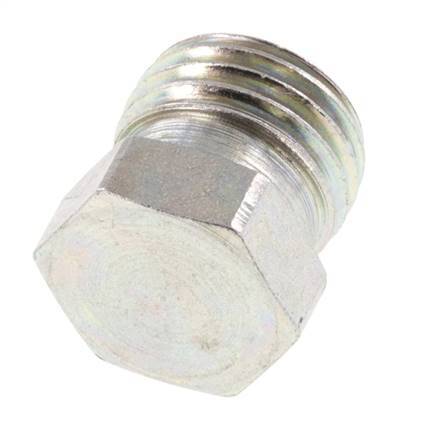 8L Zinc plated Steel Closing Plug for Tubes 315 Bar DIN 2353 [2 Pieces]