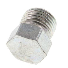 8S Zinc plated Steel Closing Plug for Tubes 630 Bar DIN 2353 [2 Pieces]