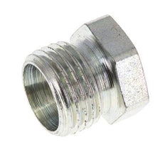 10L Zinc plated Steel Closing Plug for Tubes 315 Bar DIN 2353 [2 Pieces]
