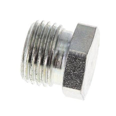 10L Zinc plated Steel Closing Plug for Tubes 315 Bar DIN 2353 [2 Pieces]