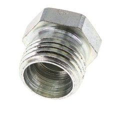 Bouchon de fermeture en acier zingué 10L pour tubes 315 Bar DIN 2353 [2 Pièces].