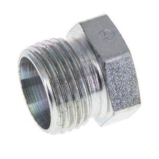 Bouchon de fermeture en acier zingué 12L pour tubes 315 Bar DIN 2353 [2 Pièces].