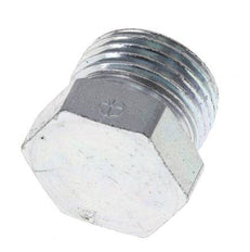 12L Zinc plated Steel Closing Plug for Tubes 315 Bar DIN 2353 [2 Pieces]