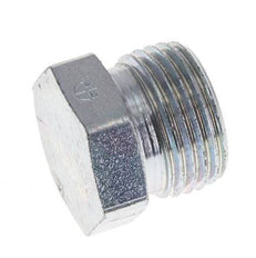 Bouchon de fermeture en acier zingué 12L pour tubes 315 Bar DIN 2353 [2 Pièces].