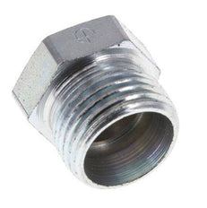 12L Zinc plated Steel Closing Plug for Tubes 315 Bar DIN 2353 [2 Pieces]