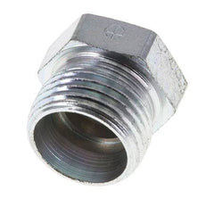 Bouchon de fermeture en acier zingué 12L pour tubes 315 Bar DIN 2353 [2 Pièces].