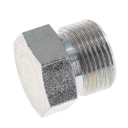 14S Bouchon de fermeture en acier zingué pour tubes 630 Bar DIN 2353