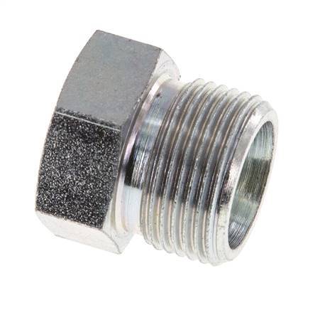 14S Bouchon de fermeture en acier zingué pour tubes 630 Bar DIN 2353