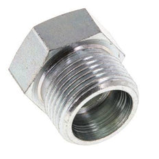 14S Bouchon de fermeture en acier zingué pour tubes 630 Bar DIN 2353