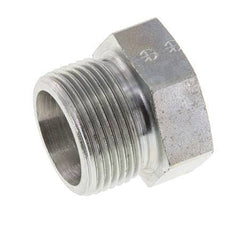 16S Bouchon de fermeture en acier zingué pour tubes 400 Bar DIN 2353