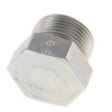 16S Bouchon de fermeture en acier zingué pour tubes 400 Bar DIN 2353