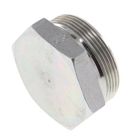 42L Zinc plated Steel Closing Plug for Tubes 160 Bar DIN 2353