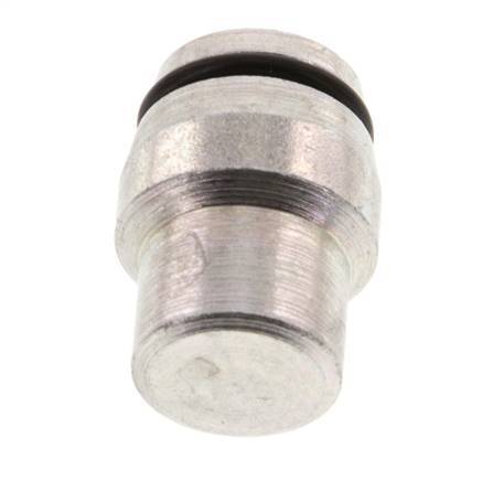 12L or 12S Zinc plated Steel Closing Plug for Cutting Ring Fittings 315 Bar DIN 2353 [5 Pieces]