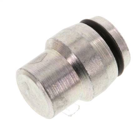 12L or 12S Zinc plated Steel Closing Plug for Cutting Ring Fittings 315 Bar DIN 2353 [5 Pieces]
