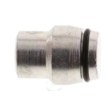 12L or 12S Zinc plated Steel Closing Plug for Cutting Ring Fittings 315 Bar DIN 2353 [5 Pieces]