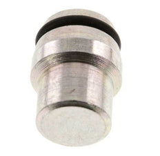 14S Zinc plated Steel Closing Plug for Cutting Ring Fittings 630 Bar DIN 2353 [2 Pieces]