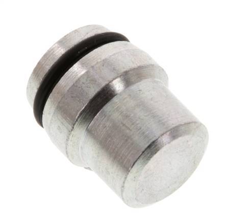 16S Bouchon de fermeture en acier zingué pour les raccords à bague coupante 400 Bar DIN 2353 [5 Pièces].
