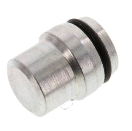 16S Bouchon de fermeture en acier zingué pour les raccords à bague coupante 400 Bar DIN 2353 [5 Pièces].