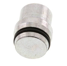 16S Bouchon de fermeture en acier zingué pour les raccords à bague coupante 400 Bar DIN 2353 [5 Pièces].