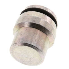 20S Zinc plated Steel Closing Plug for Cutting Ring Fittings 400 Bar DIN 2353 [2 Pieces]