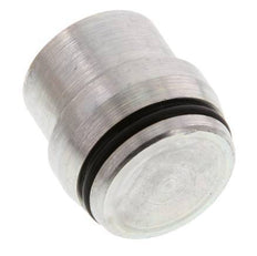 25S Bouchon de fermeture en acier zingué pour les raccords à bague coupante 400 Bar DIN 2353 [2 Pièces].