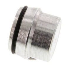 Bouchon de fermeture en acier zingué 28L pour raccords à bague coupante 160 Bar DIN 2353 [2 Pièces].
