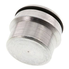 28L Zinc plated Steel Closing Plug for Cutting Ring Fittings 160 Bar DIN 2353 [2 Pieces]