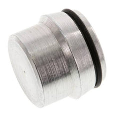 Bouchon de fermeture en acier zingué 28L pour raccords à bague coupante 160 Bar DIN 2353 [2 Pièces].