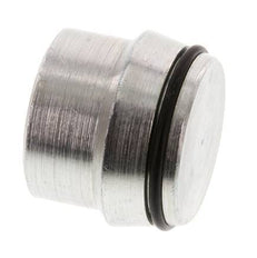 Bouchon de fermeture en acier zingué 28L pour raccords à bague coupante 160 Bar DIN 2353 [2 Pièces].