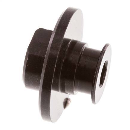 G Embout femelle 1/8'' en aluminium pour ventouse DN 6.3 SW 6