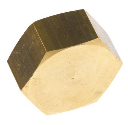 G 3/4'' Brass End cap 16 Bar [2 Pieces]