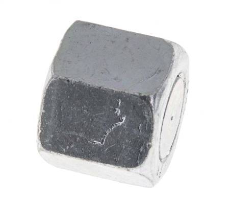 UNF 9/16''-18 Zinc plated Steel End cap ORFS 630 Bar