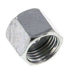 UNF 9/16''-18 Zinc plated Steel End cap ORFS 630 Bar