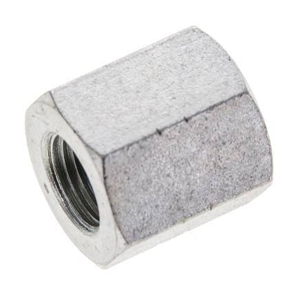 Bouchon de fermeture en acier zingué 1/8'' NPT avec barre hexagonale extérieure 345 [2 pièces].