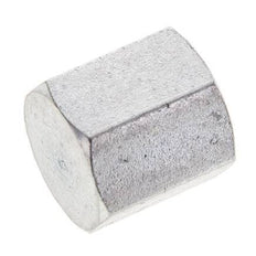 Bouchon de fermeture en acier zingué 1/8'' NPT avec barre hexagonale extérieure 345 [2 pièces].