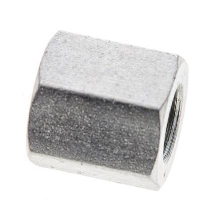 Bouchon de fermeture en acier zingué 1/8'' NPT avec barre hexagonale extérieure 345 [2 pièces].