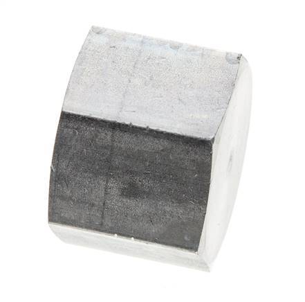 Bouchon de fermeture 3/4'' NPT en acier zingué avec hexagone extérieur 170 Bar