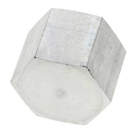 Bouchon de fermeture 3/4'' NPT en acier zingué avec hexagone extérieur 170 Bar