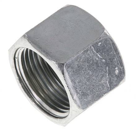 UN 1-3/16''-12 Acier zingué Embout ORFS 400 Bar