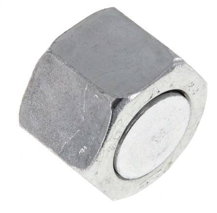 UN 1-3/16''-12 Acier zingué Embout ORFS 400 Bar