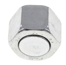 UN 1-3/16''-12 Acier zingué Embout ORFS 400 Bar