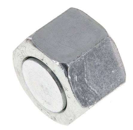UN 1-3/16''-12 Acier zingué Embout ORFS 400 Bar