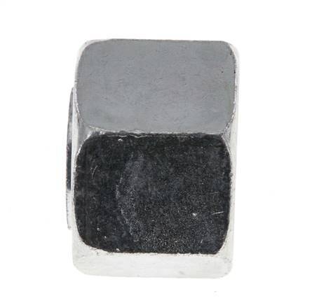 UN 1-3/16''-12 Acier zingué Embout ORFS 400 Bar