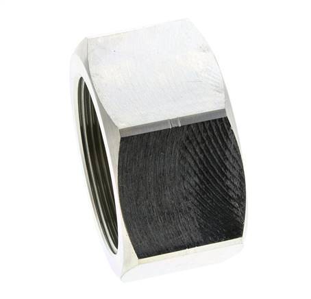 Bouchon de fermeture 2'' NPT en acier zingué avec hexagone extérieur 70 Bar