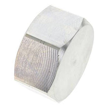 Bouchon de fermeture 2'' NPT en acier zingué avec hexagone extérieur 70 Bar
