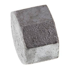 Rp 1'' Zinc plated Cast iron End cap 25 Bar [5 Pieces]