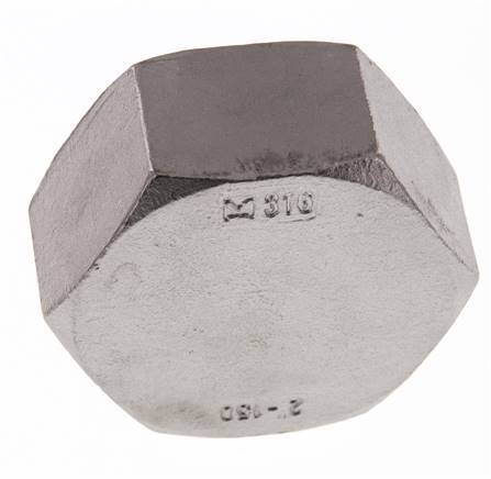 2'' NPT Acier inoxydable Capuchon d'extrémité 16 Bar