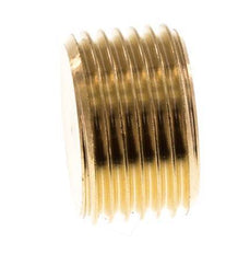 G 3/8'' Brass Closing plug with Inner Hex without collar 16 Bar [5 Pieces]